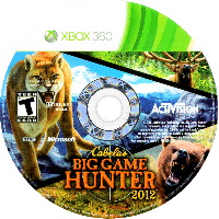 Cabela's Big Game Hunter 2012 Xbox 360  box art